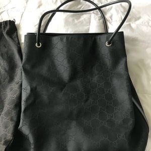 SOLD Hold thru 1.28.19 Gucci Canvas Tote